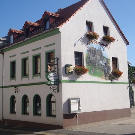Pension Zum Bauernstuebl Meerane Exterior foto